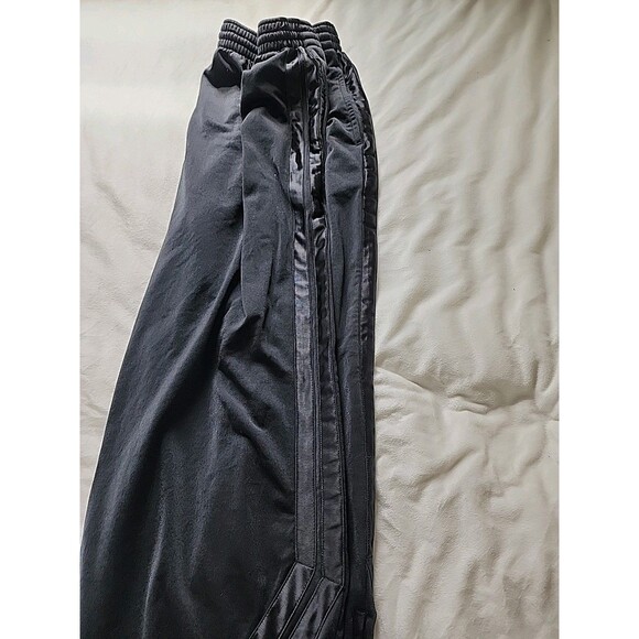 Vtg 90s Y2K 2000s Nike Sz Medium Thick DAZZLE Jock Tear Snap Jogger Track Pants - Picture 12 of 12